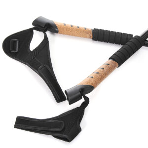 Pair of Trekking Poles - Soft Wrist Strap
