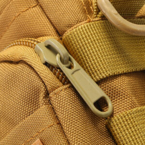 Travel Bum Bag Zip View Khaki
