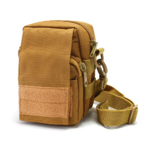 Travel Bum Bag Front View Khaki
