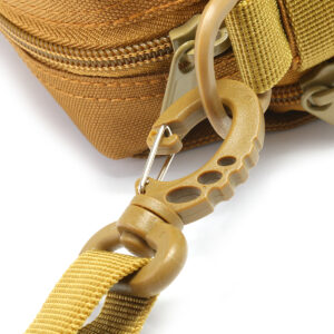 Travel Bum Bag Detachable Strap Khaki