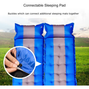 Connectable Self Inflating Sleeping Mat