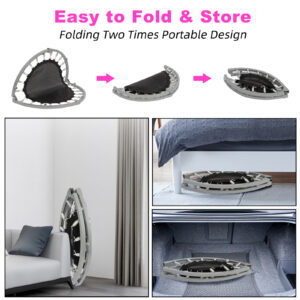 Portable Pink Trampoline For Girls